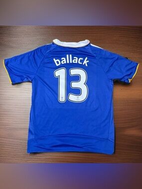 MENS FC CHELSEA 2007/2008 BALLACK #13 UEFA SOCCER FOOTBALL SHIRT JERSEY SIZE XL
